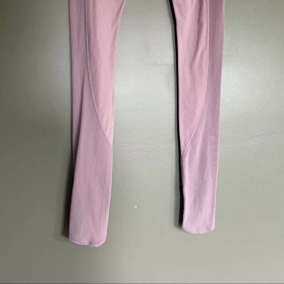 Athleta Elation Hybrid High Rise Rib Tight Pink Sm - Picture 14 of 16
